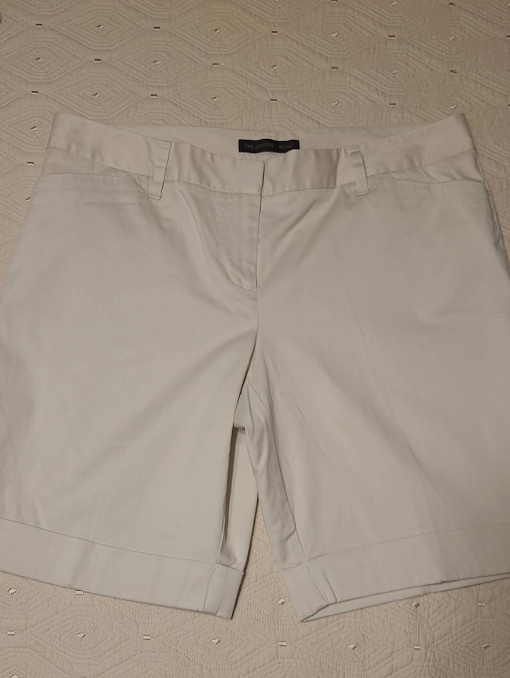 NWT The Limited Sexy Drew Classic Cotton Blend Shorts Size 12 - Picture 1 of 5